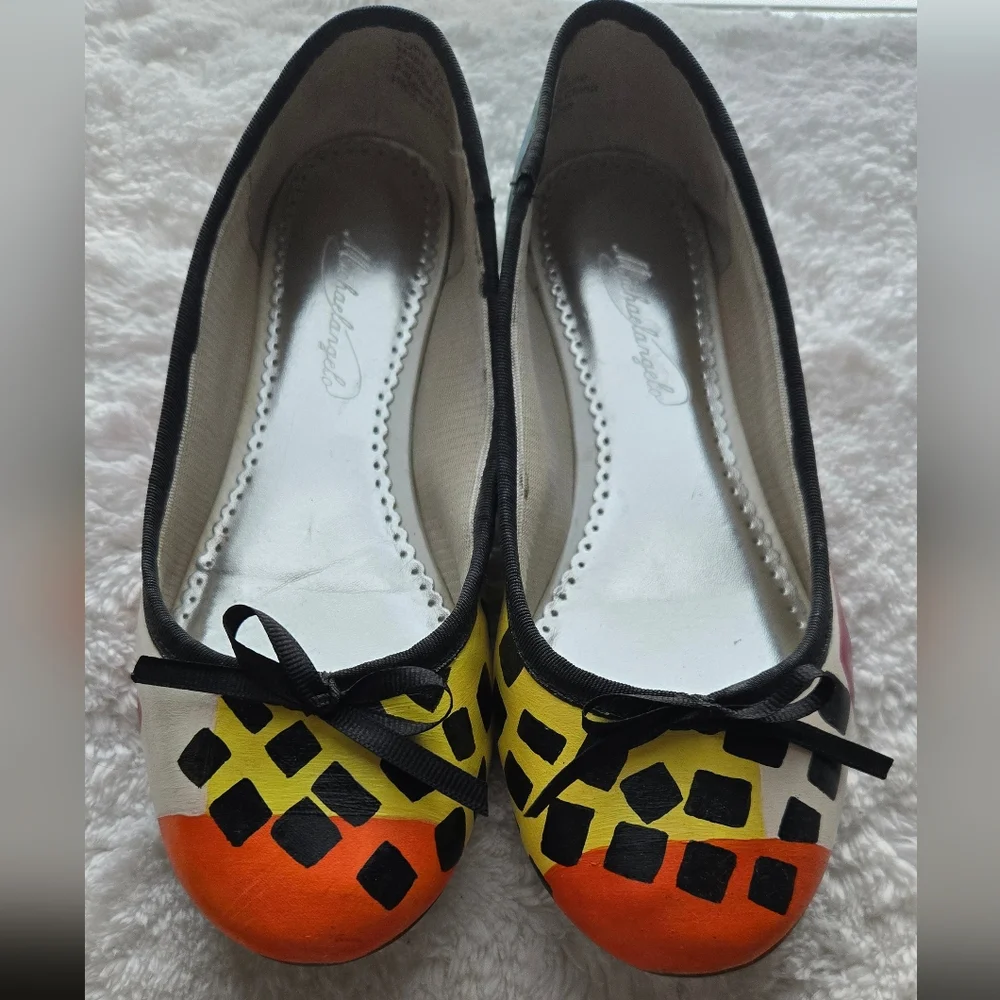 Michaelangelo Multicolor Women's Flats - Picture 3 of 7
